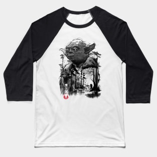 The Master in the swamp sumi-e Baseball T-Shirt